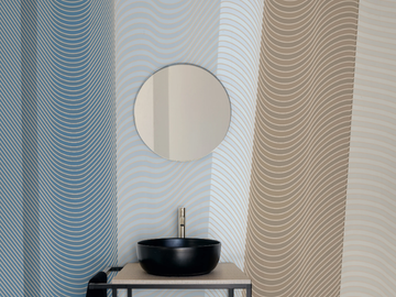 PO104 - Bathroom wallpaper by Scarabeo Ceramiche - view 2